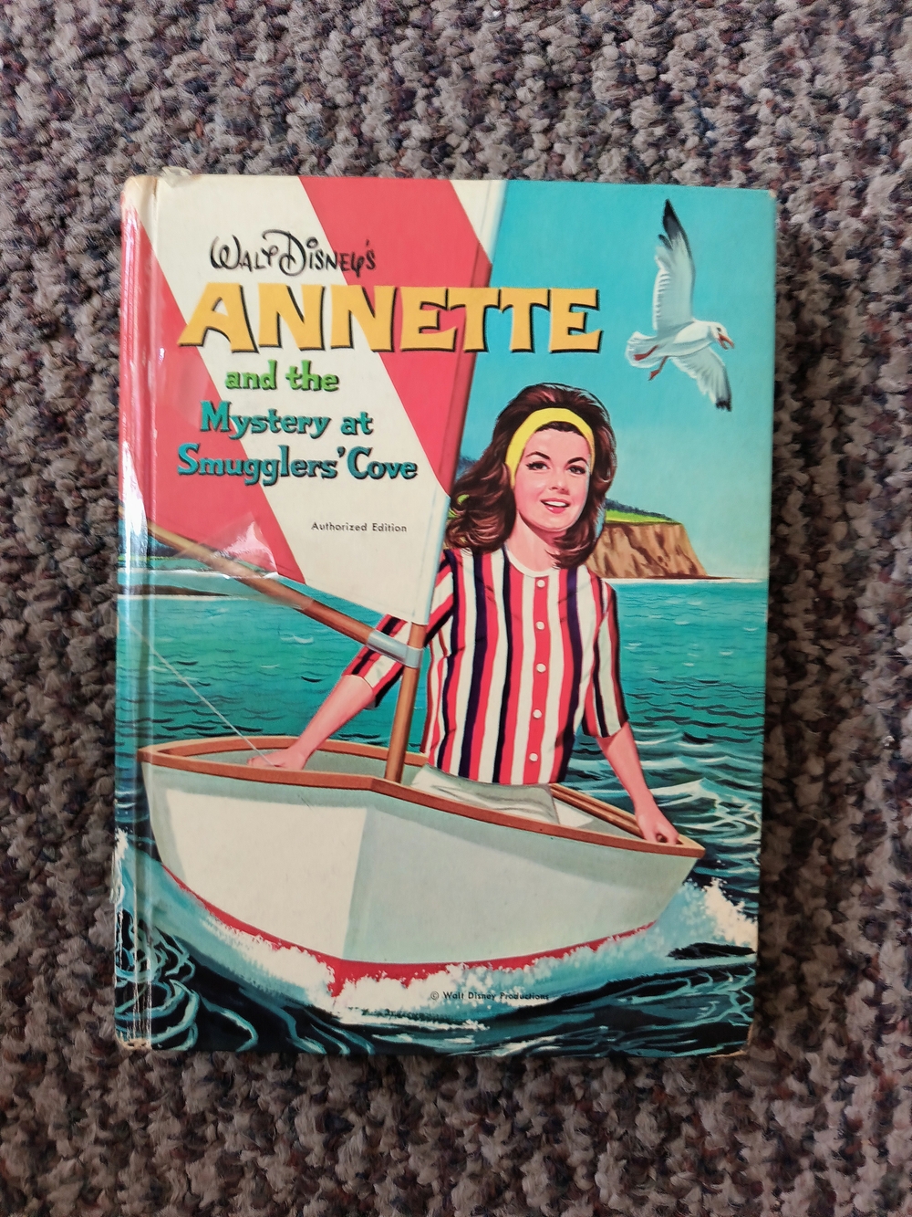 Old Book Walt Disney ANNETTE 1963